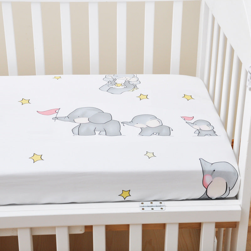 Baby-Bettwäsche aus Baumwolle – Kinderbettbezug für Mutter und Baby, ideal für Allergiker und im kindgerechten Cartoon-Design